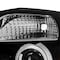 Spec-D Tuning 04-15 Nissan Titan Dual Halo LED Pro Headlights 2LHP-TIT04BK-TM - alternate 8